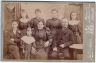 Back Row (L-R) Lizzie, Alice, Annie & Meggie, Front Row (L-R) Hary, Ethel Archbold, Jane, John Anderson